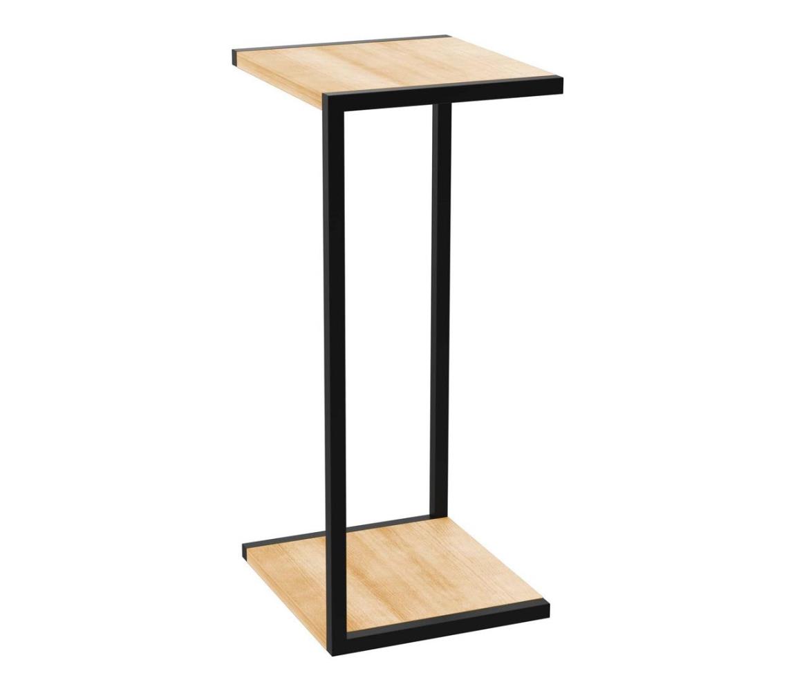 Kwietnik 70x30x34 cm czarne