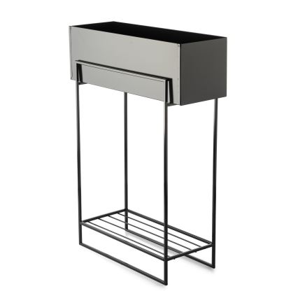 Kwietnik 82x60 cm czarny