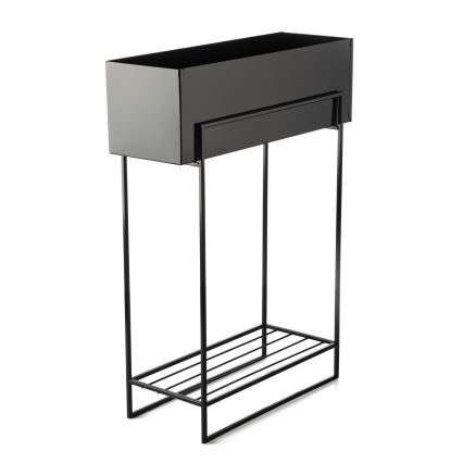 Kwietnik 82x60 cm czarny