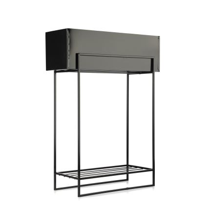 Kwietnik 82x60 cm czarny