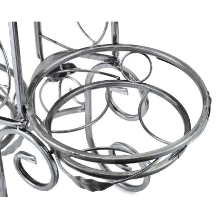 Kwietnik 88x65 cm srebrny