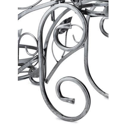 Kwietnik 88x65 cm srebrny