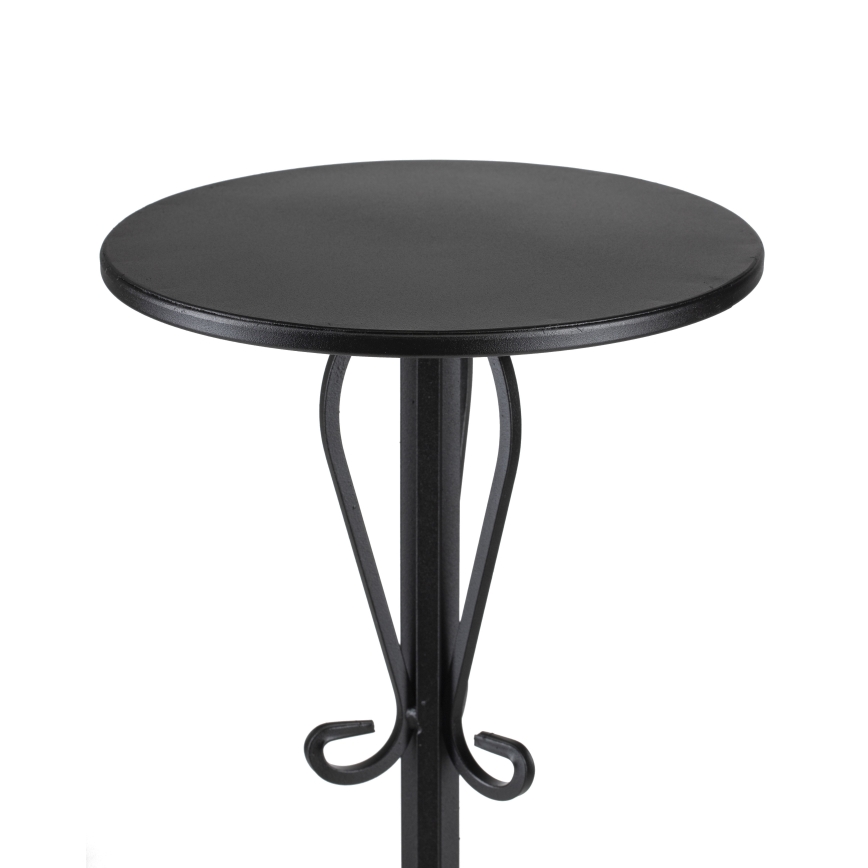 Kwietnik 95x39 cm czarny