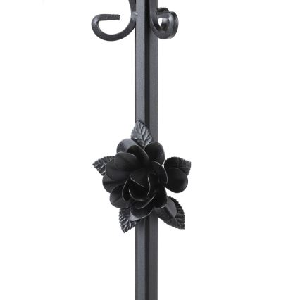 Kwietnik 95x39 cm czarny