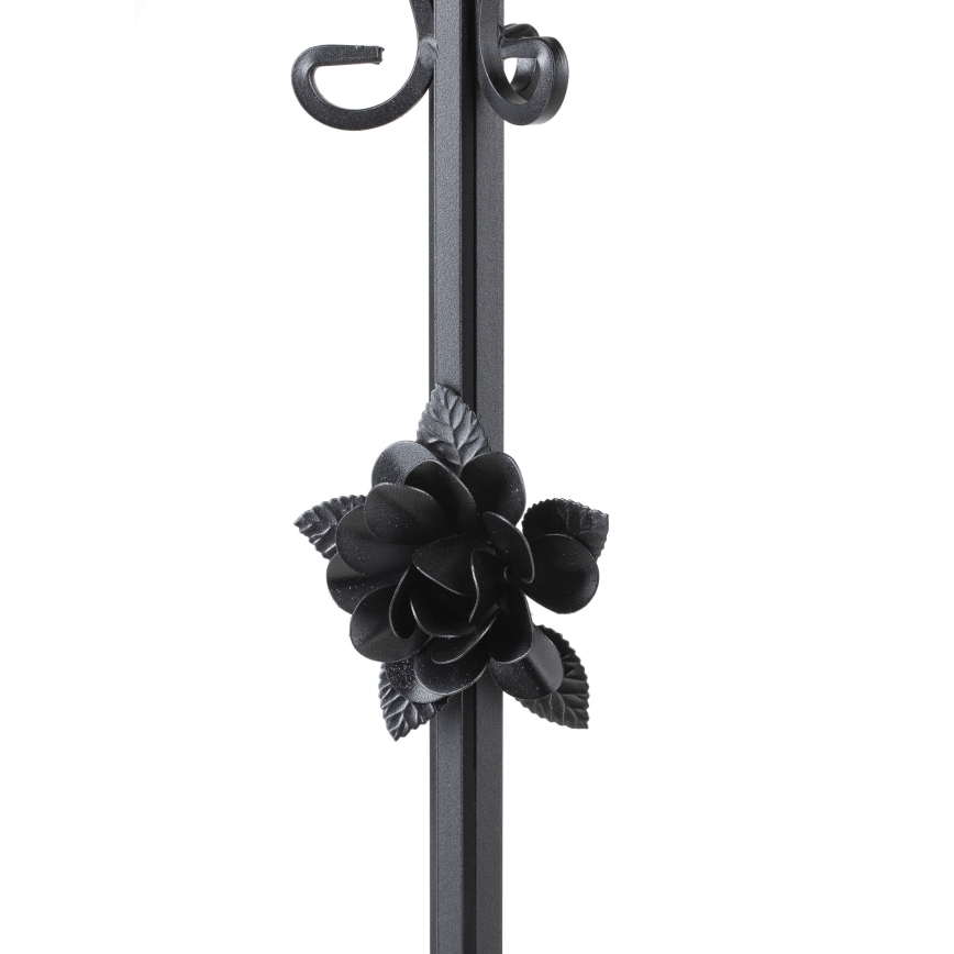 Kwietnik 95x39 cm czarny