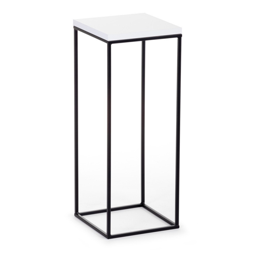 Kwietnik BASICLOFT 60x24 czarny/biały