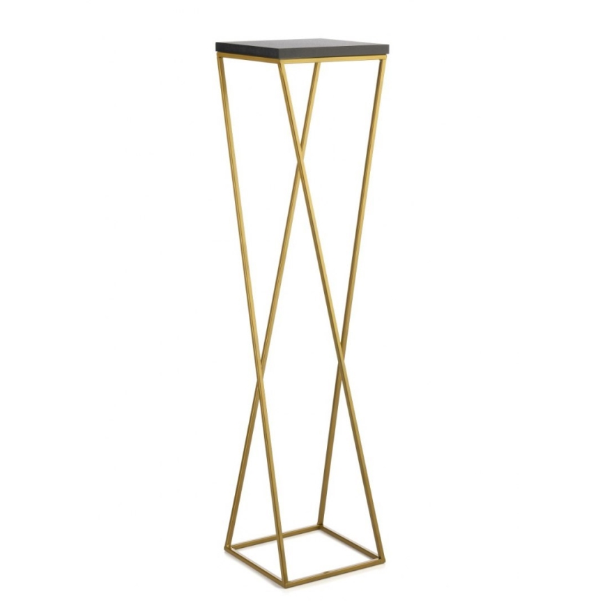 Kwietnik LOFT 100x24 cm złoty/czarny