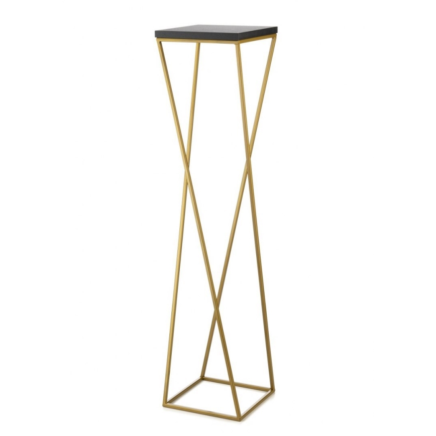 Kwietnik LOFT 100x24 cm złoty/czarny