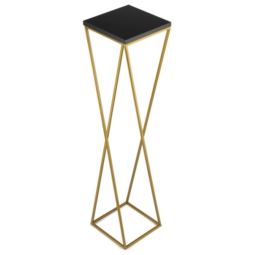 Kwietnik LOFT 100x24 cm złoty/czarny