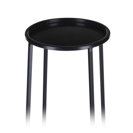 Kwietnik LOFT 70x24 cm czarny