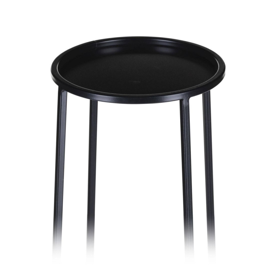 Kwietnik LOFT 70x24 cm czarny