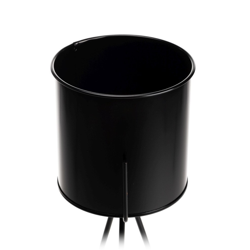 Kwietnik TRIPOD 110x25 cm czarny