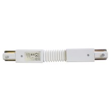 Łącznik do oświetlenia w systemie szynowym TRACK biały typ Flexi