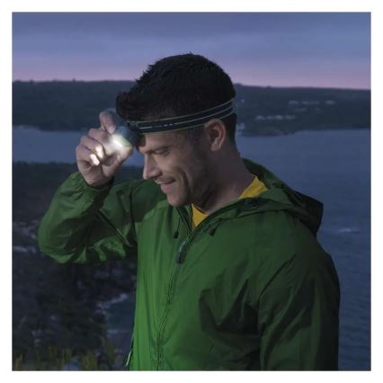 Ładowalna czołówka LED USB 1600 mAh IPX6