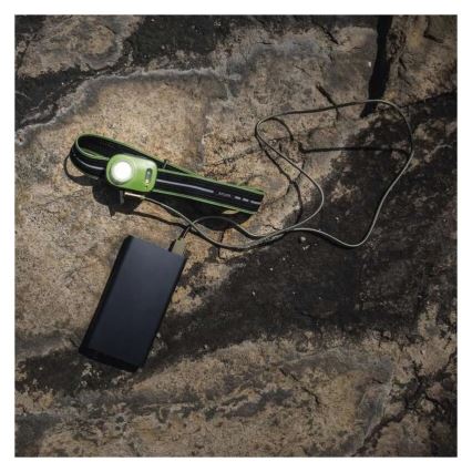 Ładowalna czołówka LED USB 1600 mAh IPX6