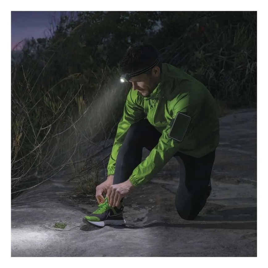 Ładowalna czołówka LED USB 1600 mAh IPX6