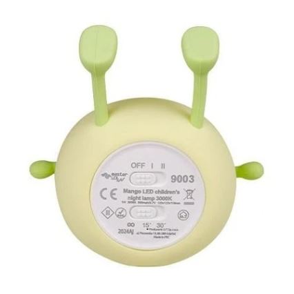 Ładowalna dziecięca lampka nocna LED z regulacją jasności LED/1W/5V 3000K 800 mAh mango