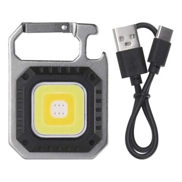 Ładowalna latarka LED/USB/3,7V IP44 750 lm 400 mAh