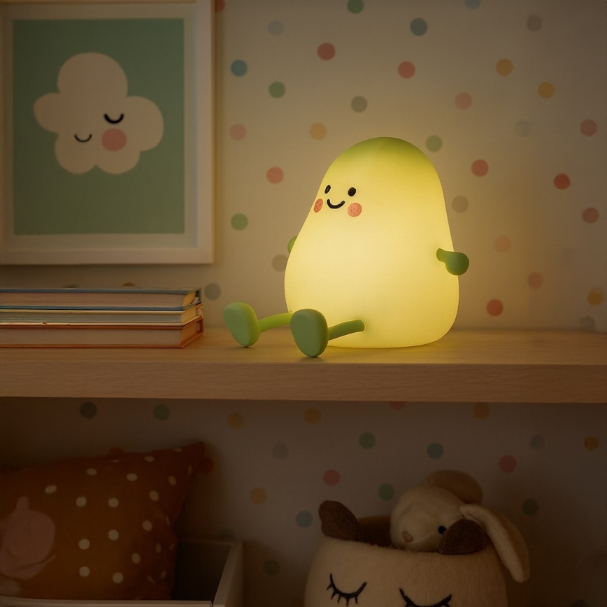 Dziecięca ładowalna dotykowa lampka nocna LED z regulacją jasności MANGO LED/2,5W/5V 800 mAh