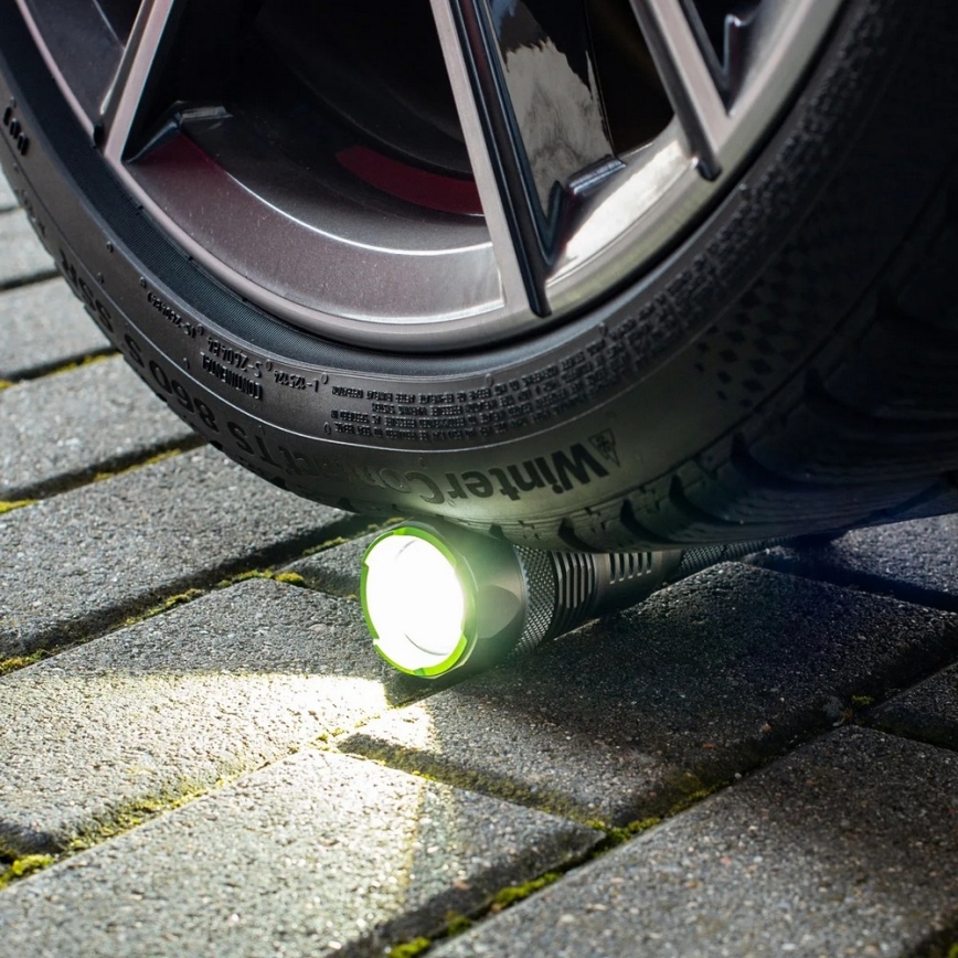 Ładowalna, ściemnialna latarka LED z funkcją powerbanku LED/30W/5V IPX7 3000 lm 4000 mAh