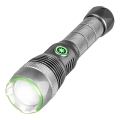 Ładowalna, ściemnialna latarka LED z funkcją powerbanku LED/30W/5V IPX7 3000 lm 4000 mAh
