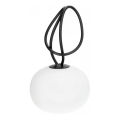 Ładowalna ściemnialna zewnętrzna lampa LED VENEZIA LED/1,5W/5V 2500K IP54 2600 mAh czarna