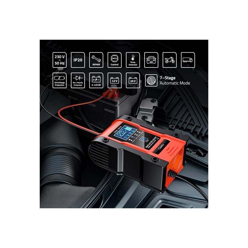 Ładowarka akumulatorów 110W/230V
