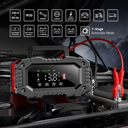 Ładowarka akumulatorów 300W/230V