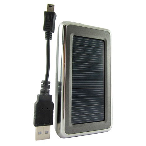 Ładowarka solarna BC-25 2xAA/USB 5V