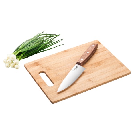 Lamart - Kuchenna deska do krojenia 30x22 cm + nóż