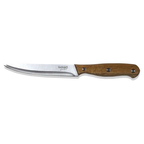Lamart - Nóż kuchenny 21,3 cm drewno