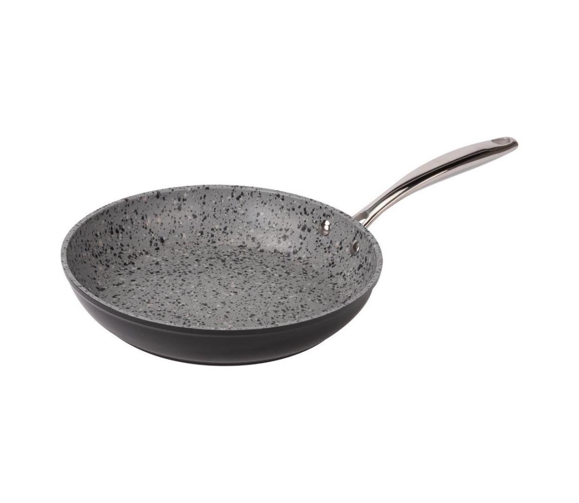 Lamart - Patelnia granitowa 26 cm czarna/szara/nierdzewna