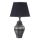 Lampa biurkowa RAMZES 1xE27/40W/230V czarna/srebrna