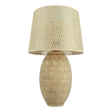 Lampa biurkowa RAMZES 1xE27/40W/230V złota