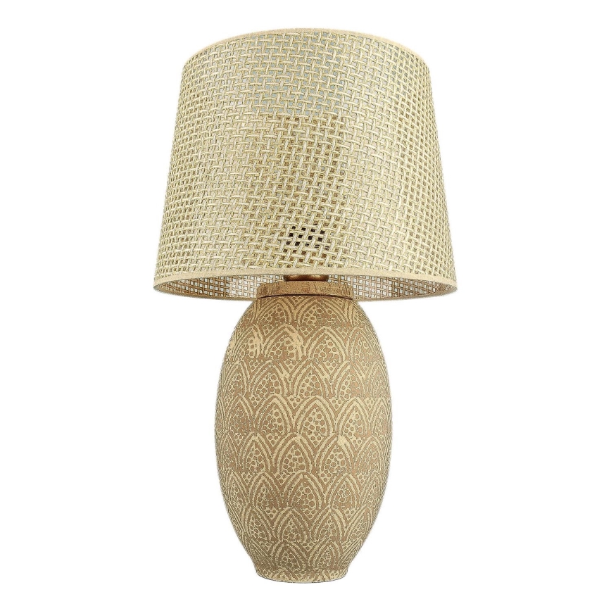 Lampa biurkowa RAMZES 1xE27/40W/230V złota