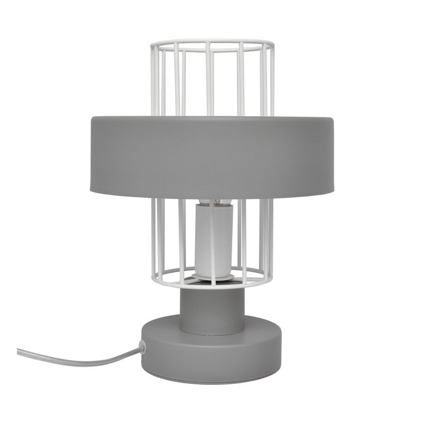 Lampa biurkowa VOLTA 1xE14/15W/230V szara