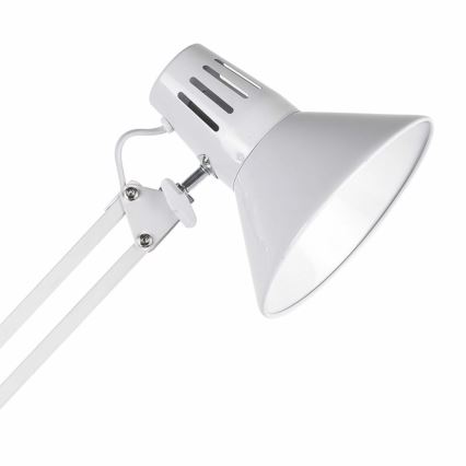 Lampa biurkowa z klipsem WORKER 1xE27/10W/230V biała