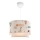 Lampa dziecięca CANDY 1xE27/40W/230V biała/wielokolorowa