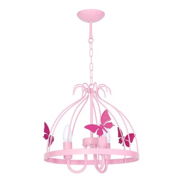 Lampa dziecięca MOTYL 3xE14/60W/230V