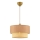 Lampa ECHO 1xE27/60W/230V beżowa