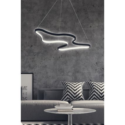 Lampa LED ARTISAN na linkę 36W/230V 6500K czarna
