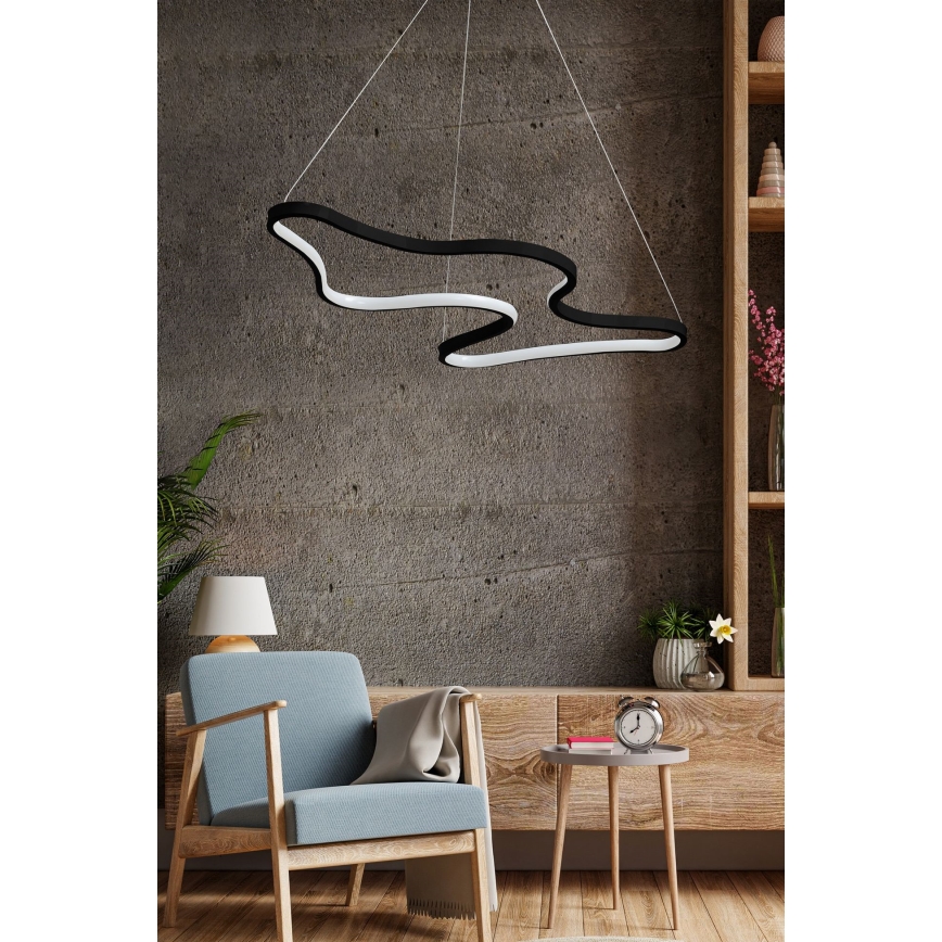 Lampa LED ARTISAN na linkę 36W/230V 6500K czarna