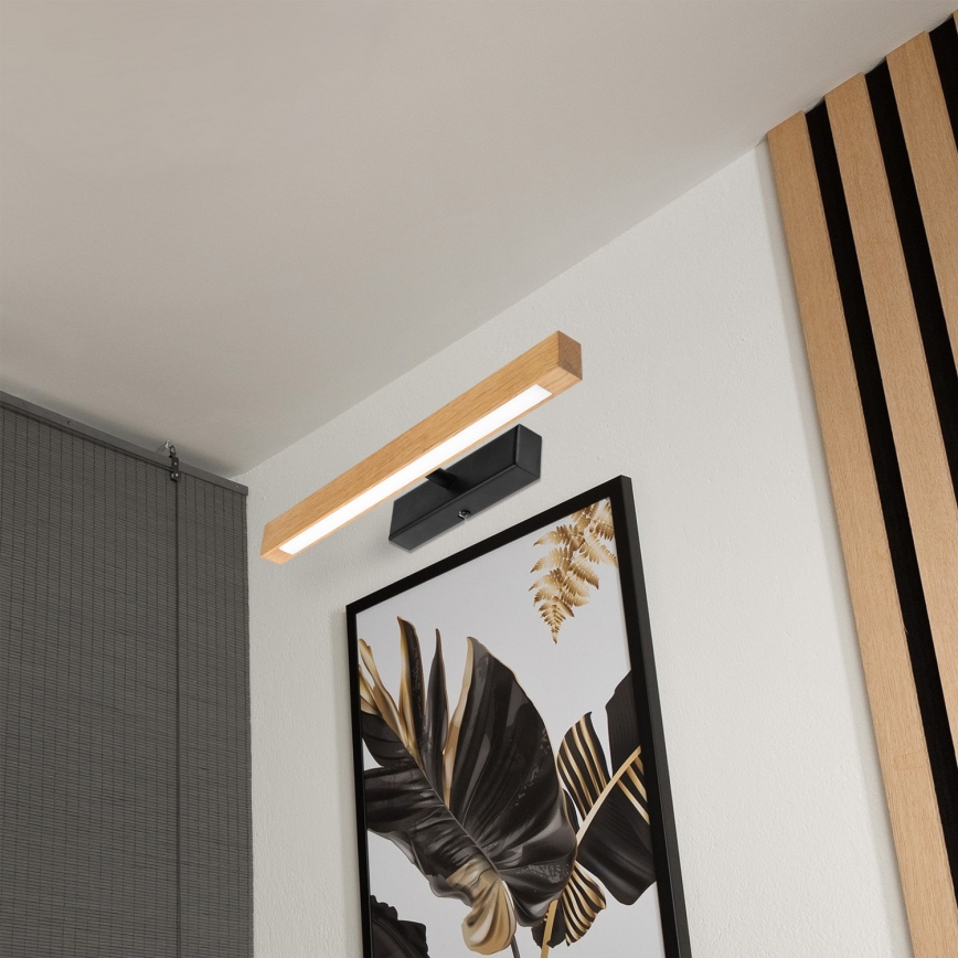 Lampa LED do obrazów VERDE LED/5,5W/230V 3000K 46 cm dąb/czarny