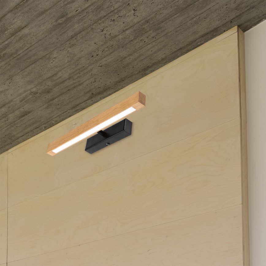 Lampa LED do obrazów VERDE LED/5,5W/230V 3000K 46 cm dąb/czarny