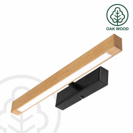 Lampa LED do obrazów VERDE LED/5,5W/230V 3000K 46 cm dąb/czarny