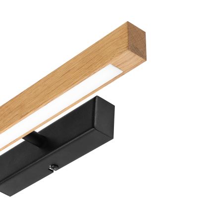 Lampa LED do obrazów VERDE LED/5,5W/230V 3000K 46 cm dąb/czarny