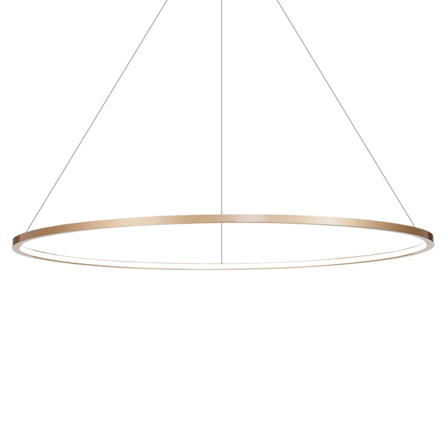 Żyrandol LED na linkach SATURNO LED/65W/230V śr. 120 cm IP44 złoty