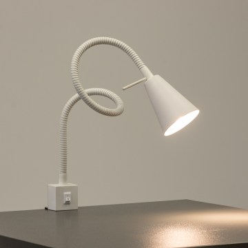 Lampa LED z klipsem 1xGU10/4,7W/230V biała