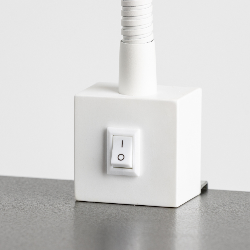 Lampa LED z klipsem 1xGU10/4,7W/230V biała