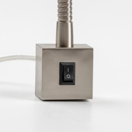 Lampa LED z klipsem 1xGU10/4,7W/230V matowy chrom